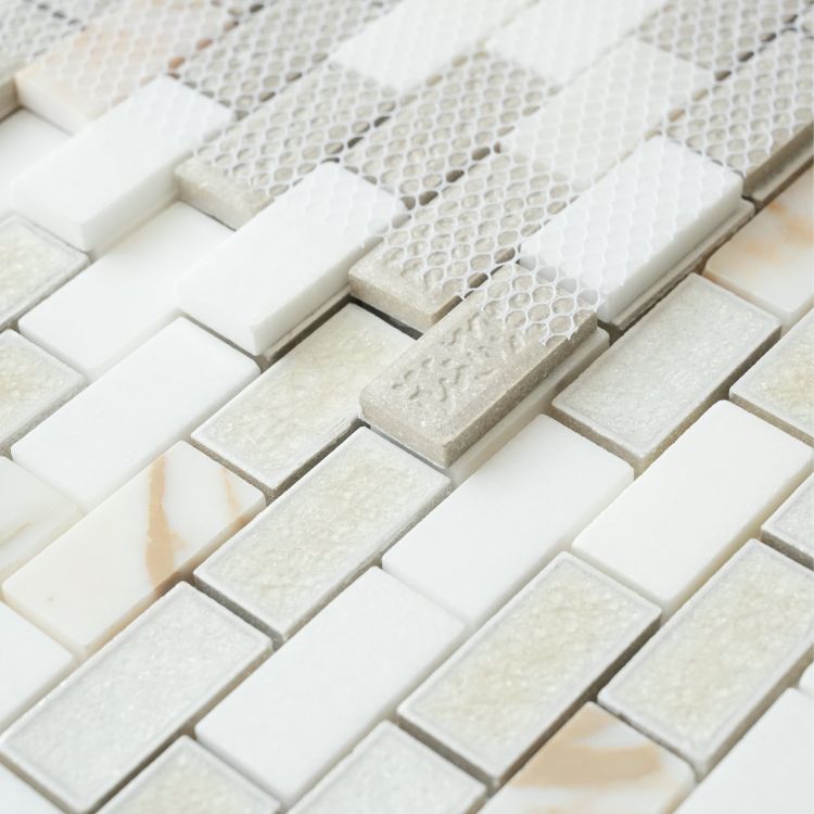 Swiss Calacatta Brick 11.75 x 11.75